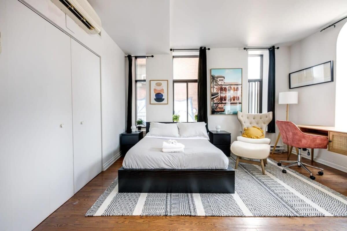 M11 Bright Studio In The Heart Of Mtl Montréal Eksteriør bilde