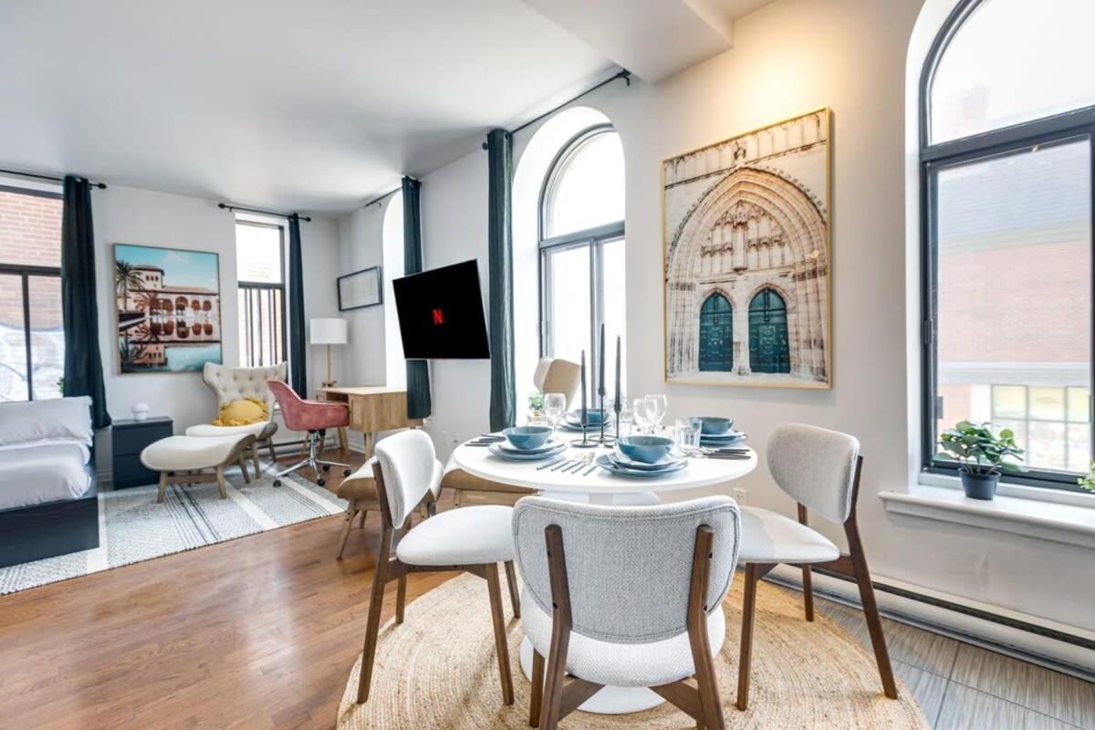 M11 Bright Studio In The Heart Of Mtl Montréal Eksteriør bilde
